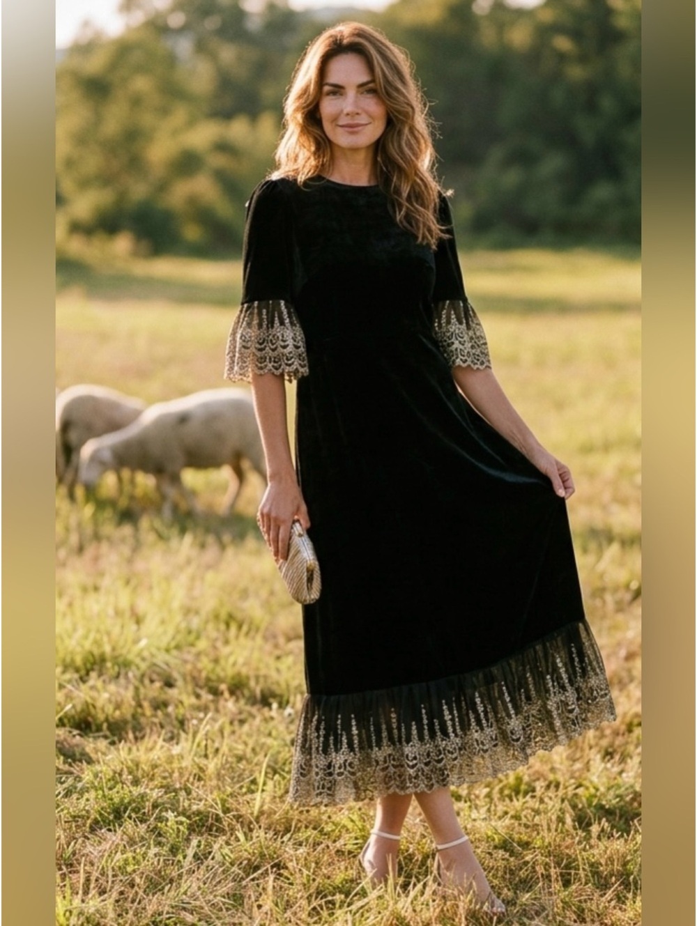 Tuckernuck Pomander Place Black Lillith Dress - Picture 13 of 13